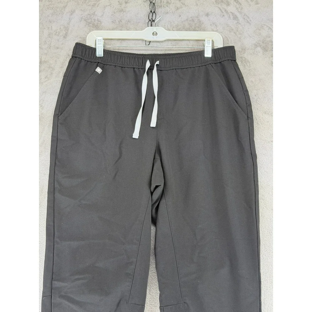 FIGS Jogger Mens L Tansen Black Technical Collection Scrub Pants EUC